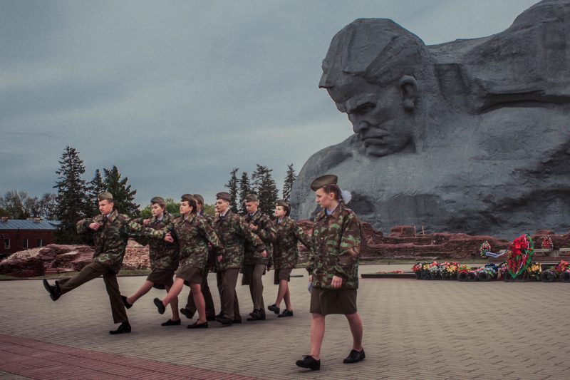 9 May rehearsal in Brest Fortress  // Belarus