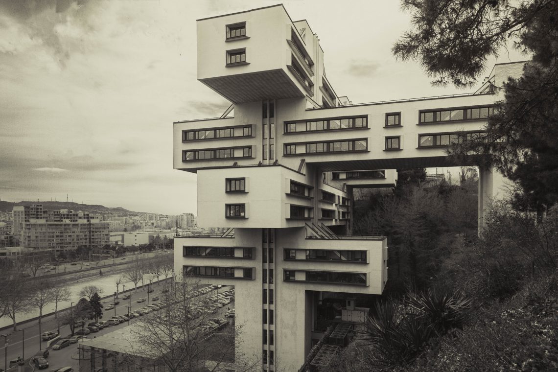 Soviet modernism + Soviet brutalism // Georgia