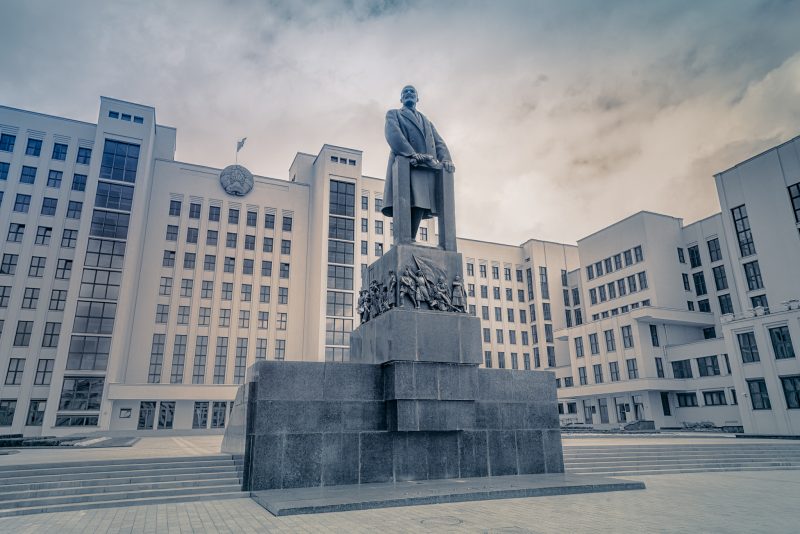 The Lenin of Independence Square // Belarus