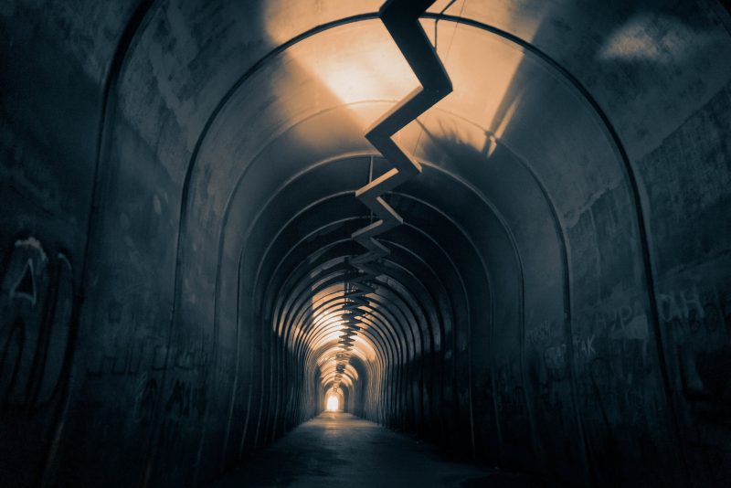 Kond Pedestrian Tunnel (Yerevan, Armenia) - La Dent de L'Oeil - Contemporary photography by Hélène Veilleux - #urbex #urbanexploration #armenia #erevan