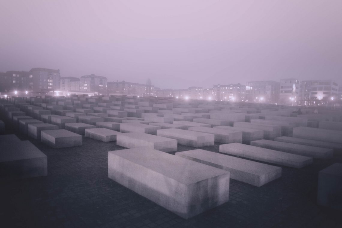 Berlin’s night – Holocaust Memorial // Germany