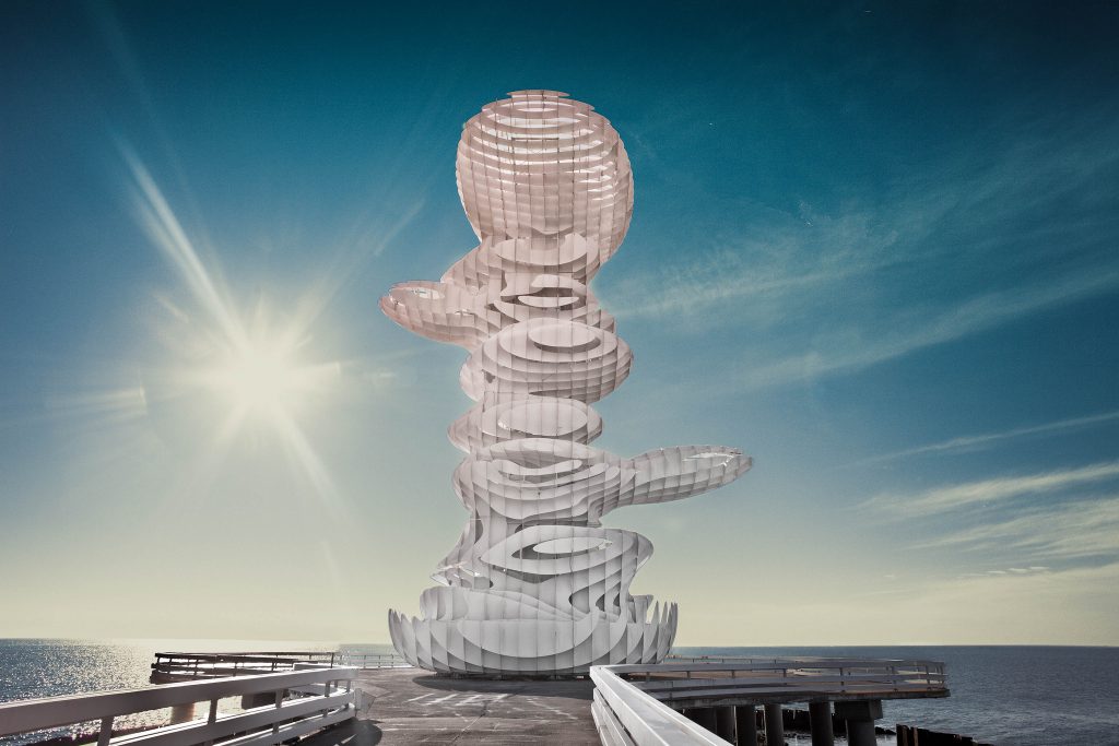Ghost tower of the black sea // Georgia – La Dent de L’Oeil – Contemporary photography by Hélène Veilleux – #architecture #georgia #blacksea #urbex