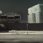 The Egg // Beirut // Lebanon - La Dent de L'Oeil - Contemporary photography by Hélène Veilleux - #architecture #monochrome #concrete #modernism #lebanon