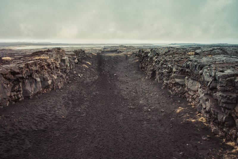 On the road to planet Mars will you walk by my side  // Iceland