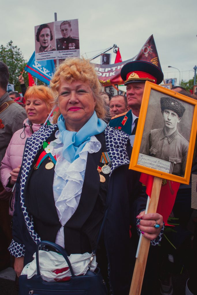 May 9 celebration in Minsk by its characters // Belarus