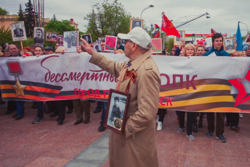May 9 celebration in Minsk by its characters // Belarus
