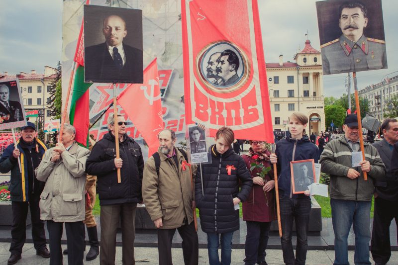 May 9 celebration in Minsk by its characters // Belarus