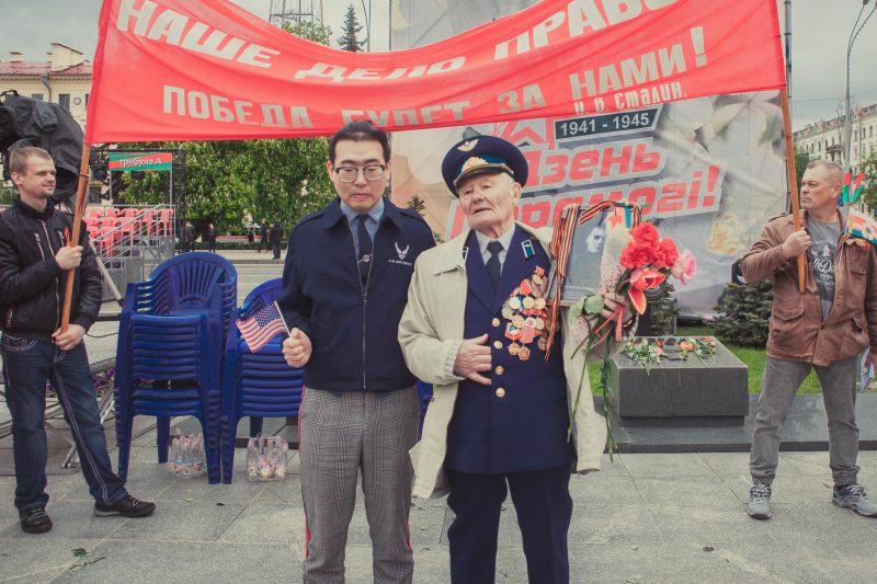 May 9 celebration in Minsk by its characters // Belarus