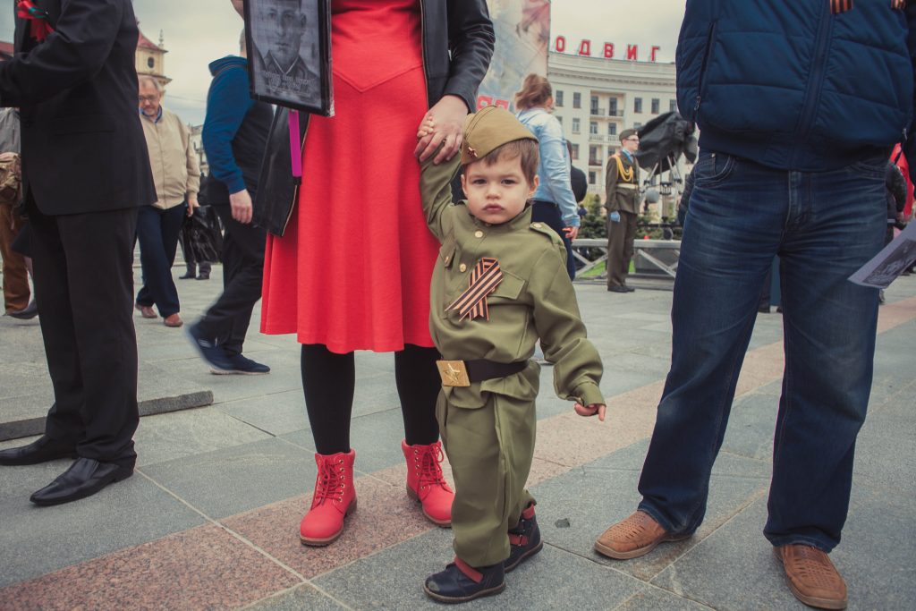 May 9 celebration in Minsk by its characters // Belarus