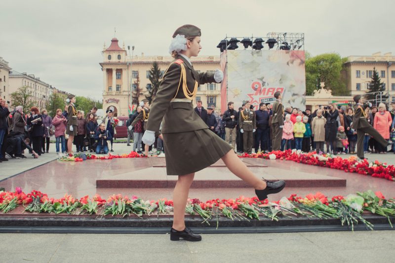 Victory day by its characters // Belarus