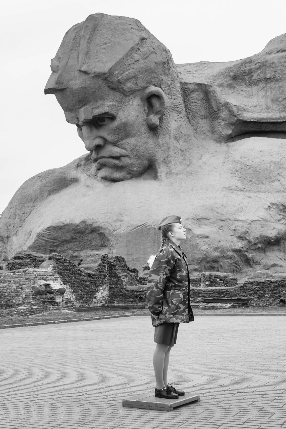 Courage monument of the Brest fortress // Belarus