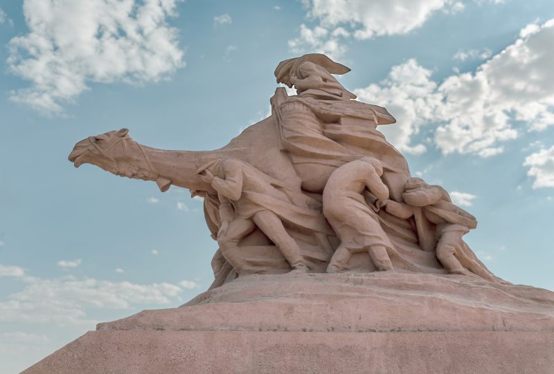 The Monument to the Desert Explorers // Balkanabat // Turkmensitan